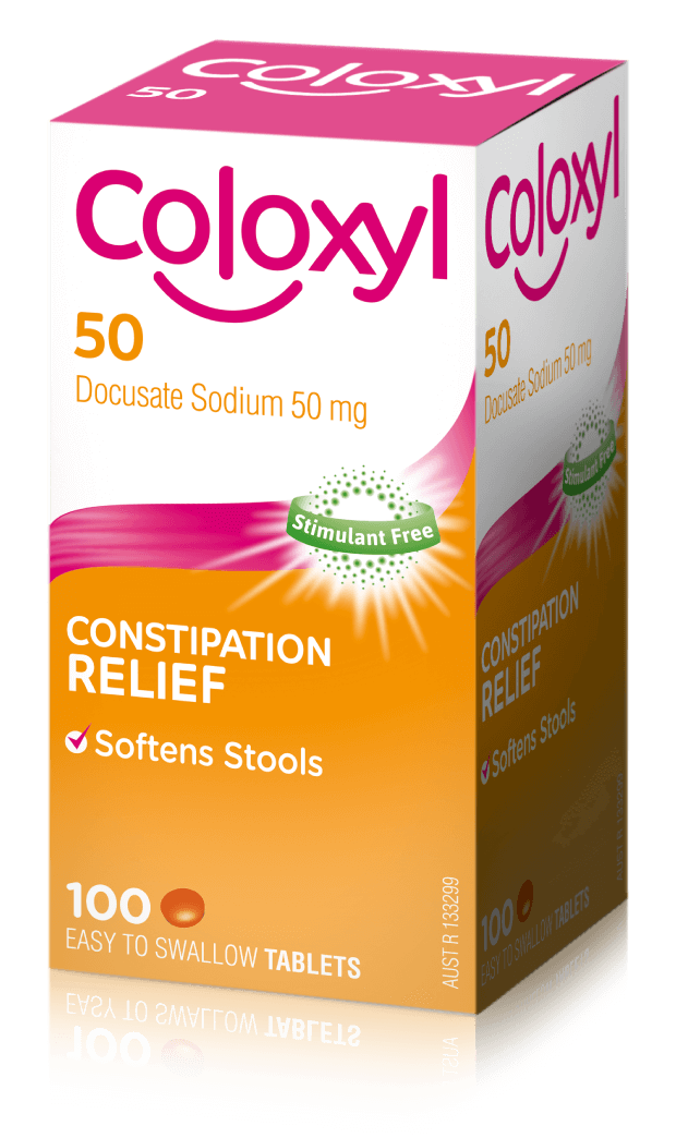 Coloxyl 50 for Mild Constipation